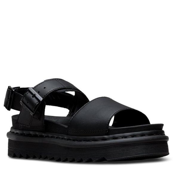 Dr. Martens Shoes - Dr Marten's Airwalk Voss Sandals Doc Martens Black